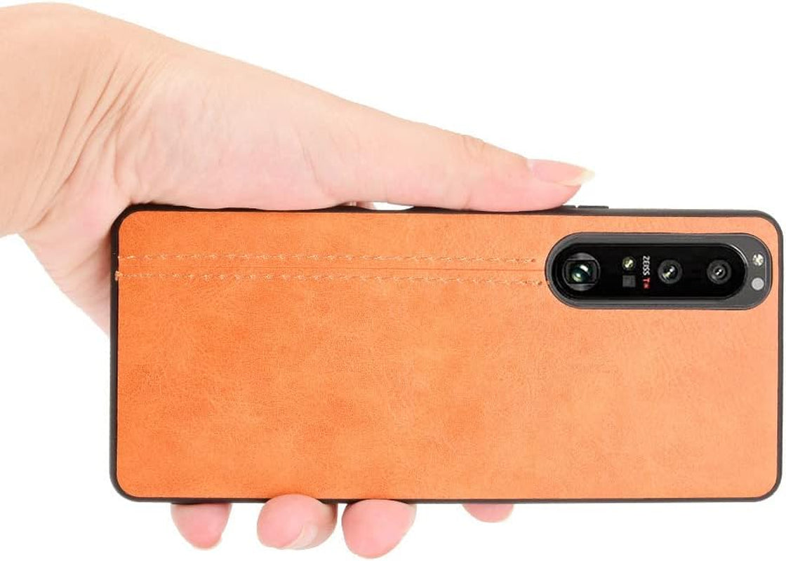 Phone Case for Sony Xperia 1 III, Case for Sony Xperia 1 III Cow-Like PU Leather Style Protector Cover, Non-Slip Shockproof Cover for Sony Xperia 1 III Case  Generic   