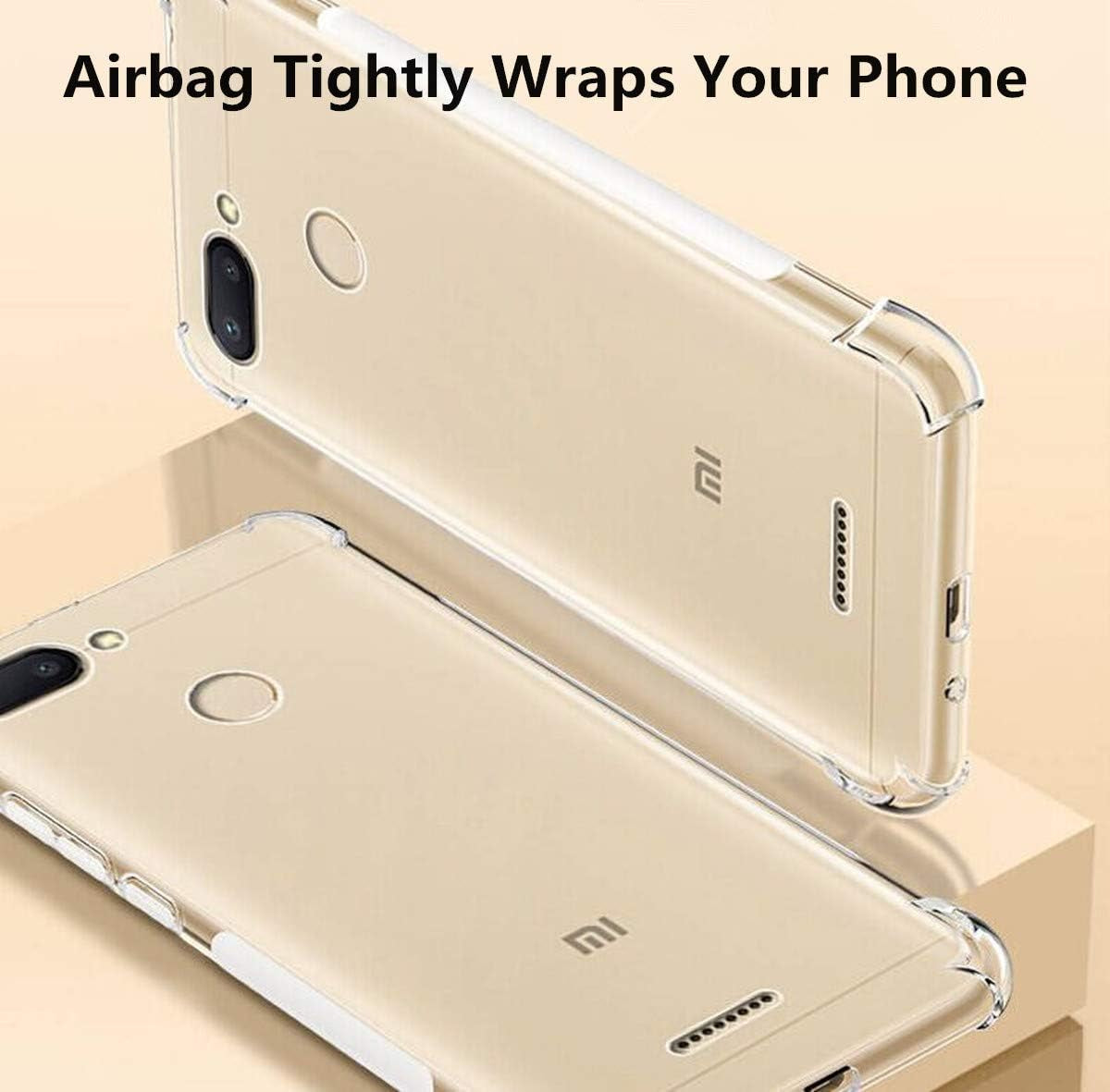Icovercase Compatible with Xiaomi Pocophone F1 Case, Crystal Clear Soft TPU Shock Absorption Bumper Slim Thin Cover Case -Clear  iCoverCase   