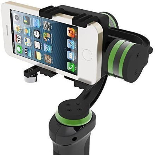 Lanparte HHG-01 3-Axis Motorized Handheld Gimbal Active Stabilizer for Gopro Iphone 6S plus Smartphones Video Cameras Gopro Clamp Included  LanParte   