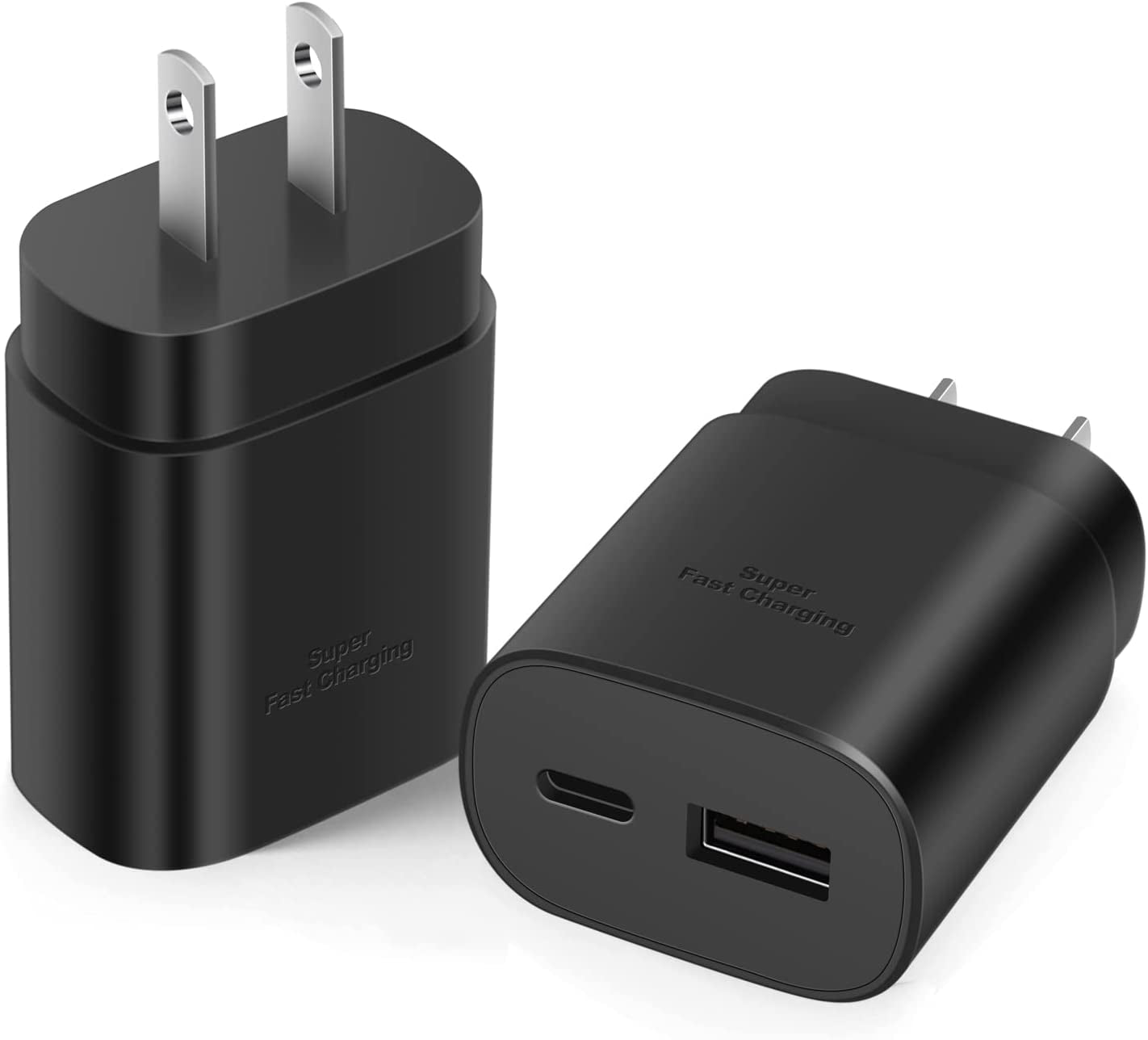 USB C Fast Charger, 25W Samsung Charger Fast Charging, Dual Port C Charger with 6FT Cable for Samsung Galaxy S23,S22, S22 Plus, S20/S21 Ultra Plus, Note 20/ Note 10 Plus,Pps Charger and Charger Cord  Shenzhen Hua Nantong Electronic Technology Co., Ltd 2 Pack  