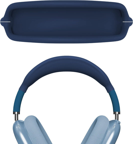 Geekria Silicone Headband Cover Compatible with Airpod Max Headphone, Headband Protector/Headband Replacement Easy DIY Installation No Tool Needed (Blue)  GEEKRIA   