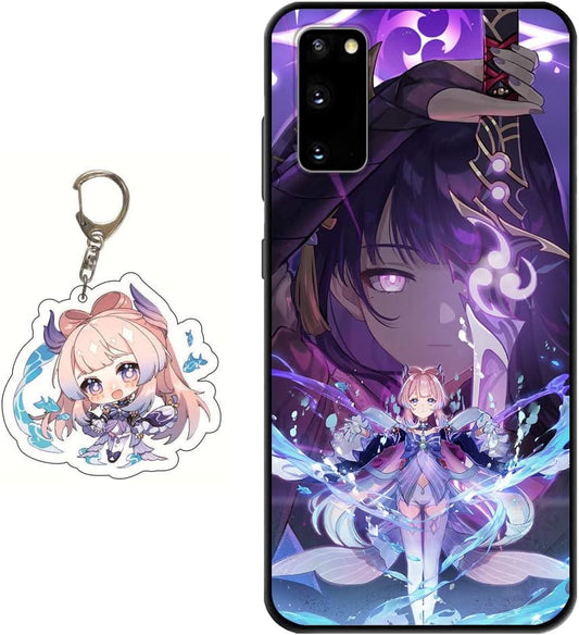 Starrycase Compatible with Google Pixel 6 Pro Case Genshin Impact Design Soft Silicone Anime Game Hu Tao Keqing Xiao Zhongli Cool Case for Google Pixel 6 Pro With  StarryCase   