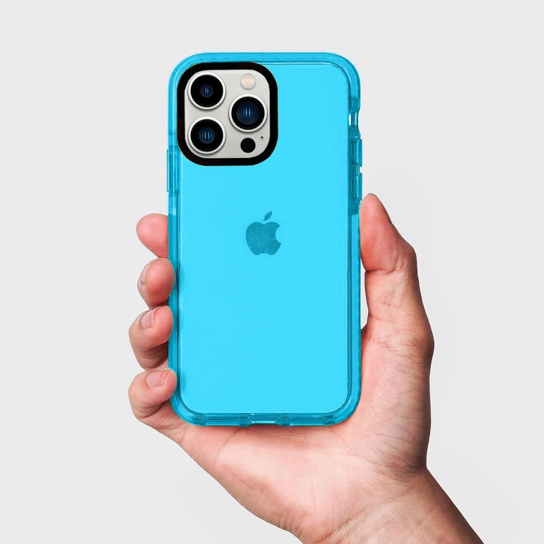 Neon Clear Iphone 14 Pro Max Case, Vibrant 80S Design, Camera Protector, Soft Silicone Shockproof - 6.7Inch  Simapu   