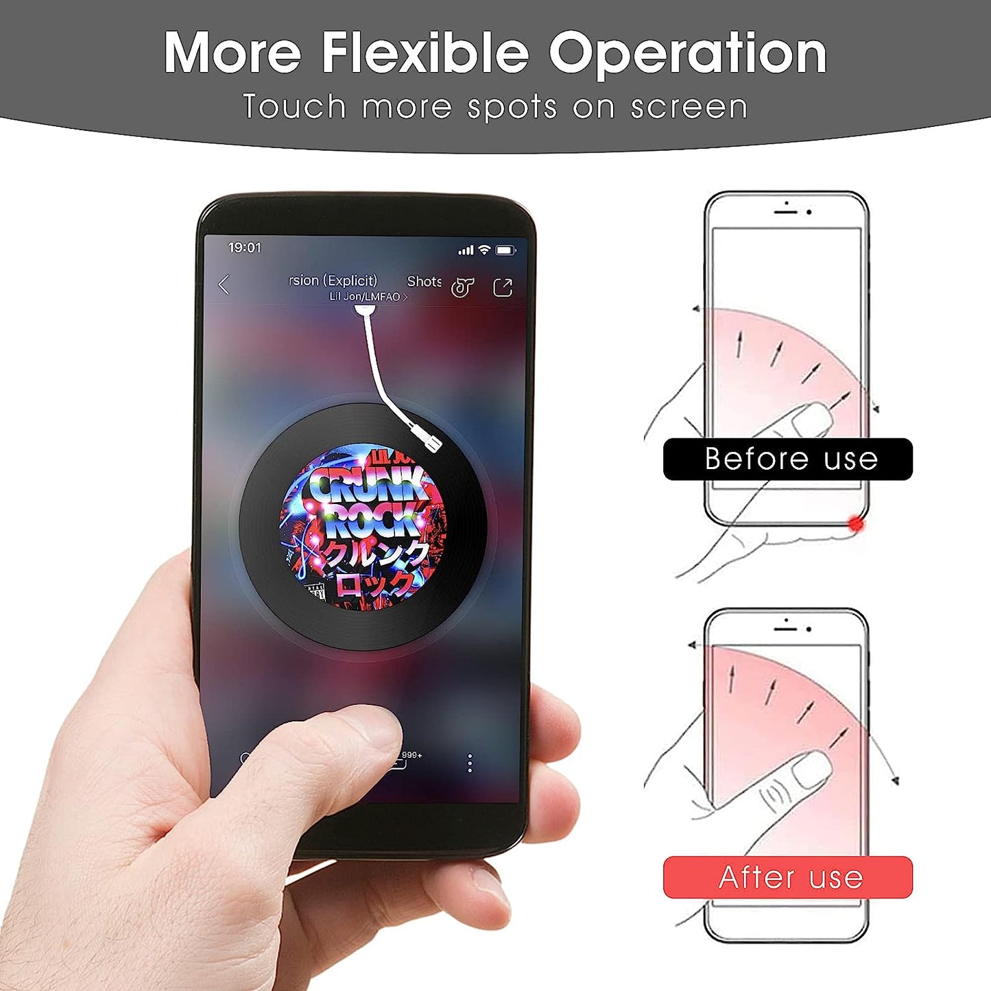 12 Pieces Phone Charm Hook, Cell Phone Finger Ring Phone Keychain Ring Adhesive Metal Phone Finger Grip Loop Stand Heart Holder for DIY Phone Case Pad Tablet Supplies  Grevosea   
