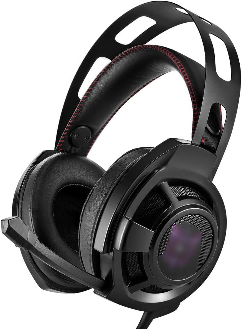 Surround Sound Stereo Gaming Headset Noise Cancellation Over-Ear Gaming Headphones for PC Laptop Tablet Smart Phone  THER   