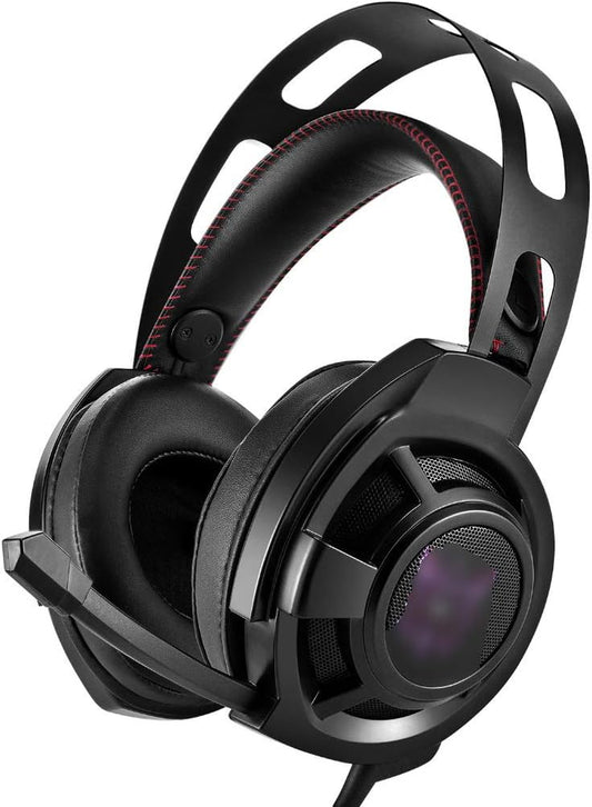 Surround Sound Stereo Gaming Headset Noise Cancellation Over-Ear Gaming Headphones for PC Laptop Tablet Smart Phone  THER   