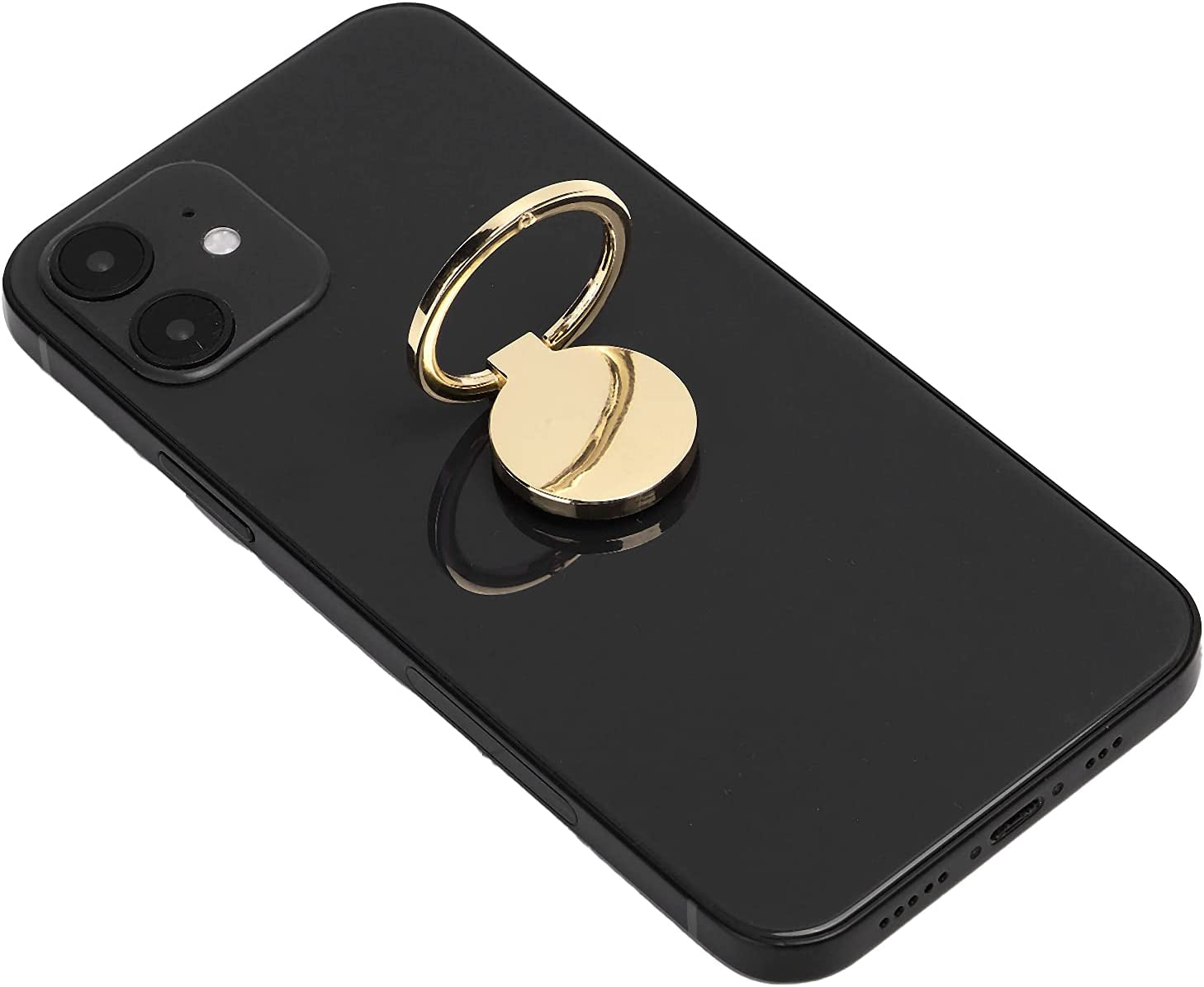 Phone Ring Holder, Mobile Phone Finger Ring Grip 360 Adjustable Metal Phone Holder Magnetic Car Mount for Mobile Phones and Tablets(Gold)  Yoidesu   