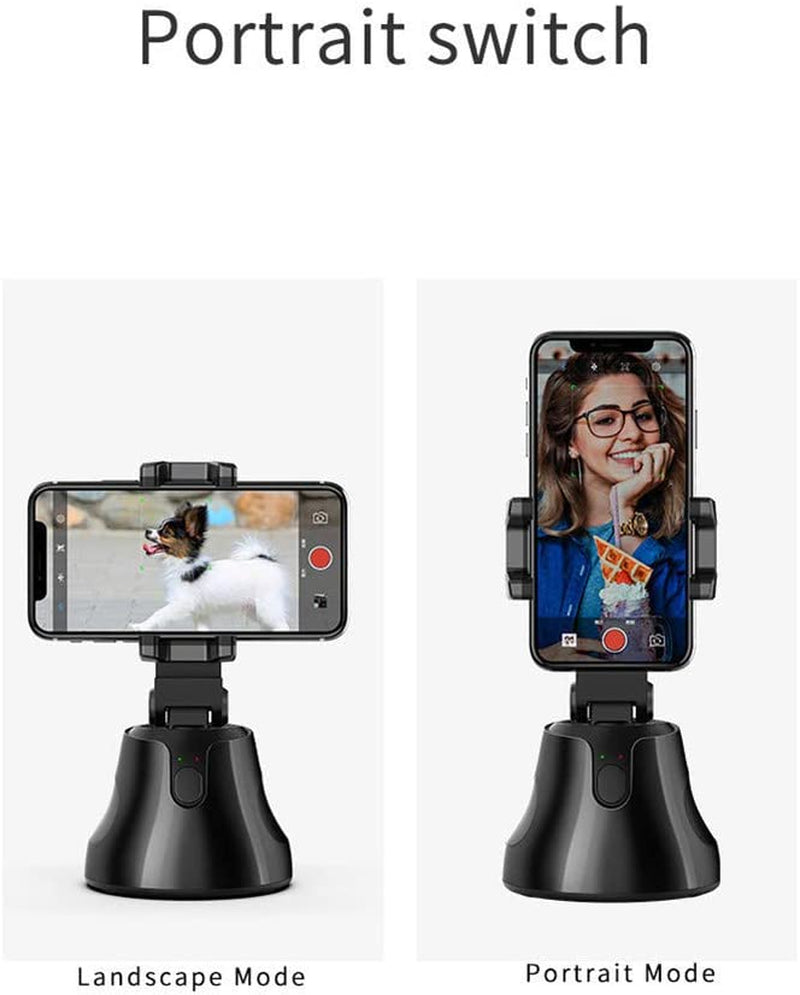 Ewcover Universal Phone Gimbal Stabilizer, 360 Degree Rotation Auto Face Tracking Smart Shooting Phone Holder  EWCover   