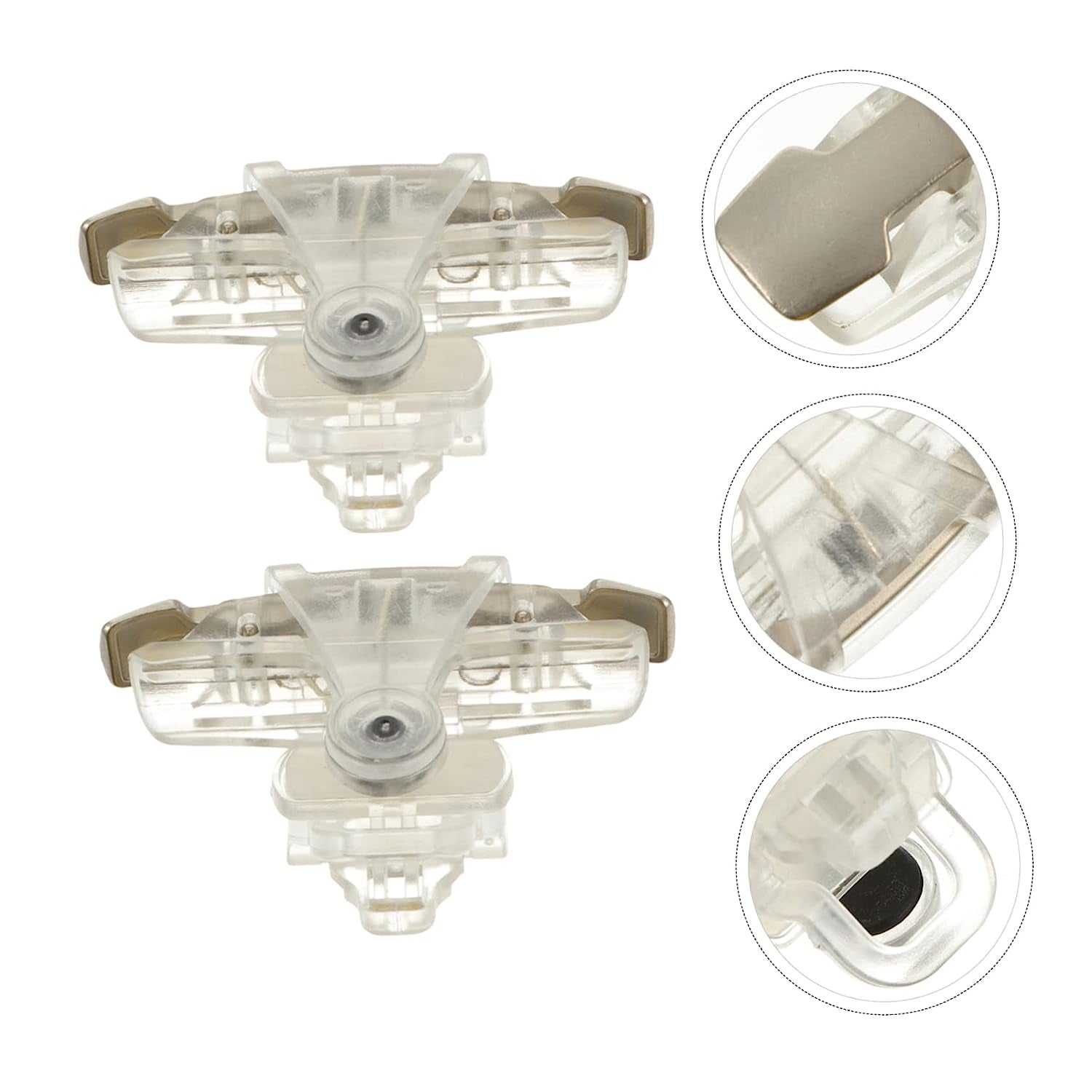 UKCOCO Phone Accessories Grip 3 Pairs Keys Device Sensitive Joysticks Shooting Button Gamepad Smartphone Handle Game Trigger Phone for Shooter Aim Gaming Conter Mobile Joystick Grips  UKCOCO   