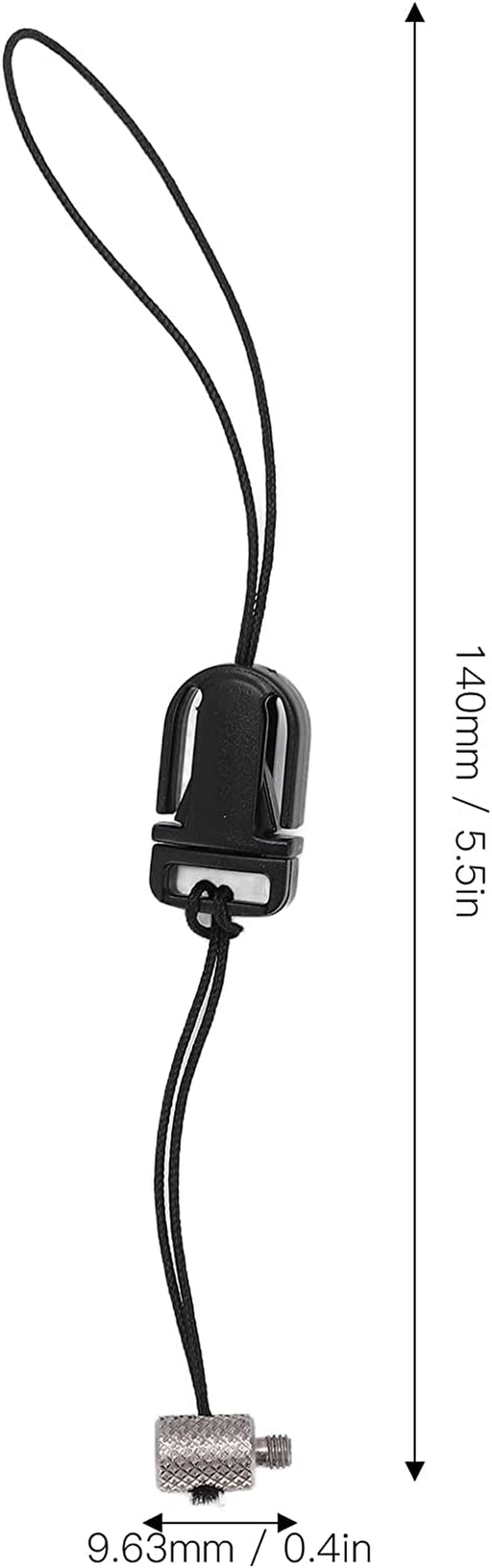 Handheld Gimbal Rope Buckle, Multi Purpose Phone Holder Clip anti Lost Rope Lightweight anti Drop for OSMO Mobile 3 Gimbal  Cait   