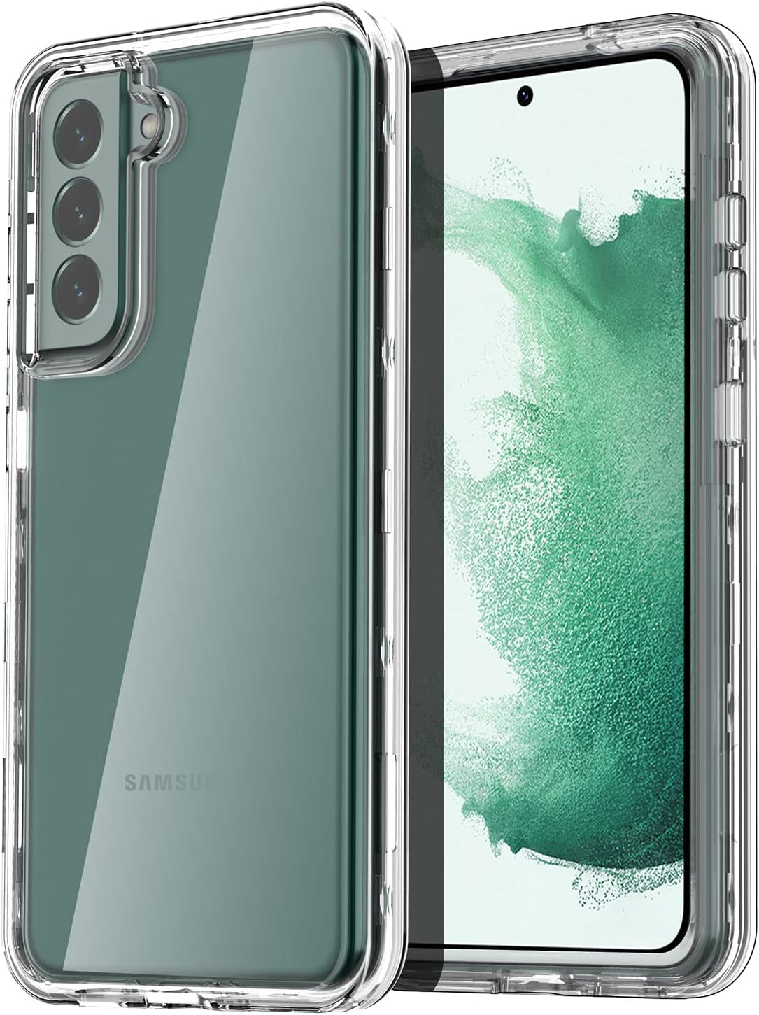 Aicase for Samsung Galaxy S23 Ultra Case,Heavy Duty Drop Protection Full Body Rugged Shockproof Military Protective Tough Durable Cover for Samsung Galaxy S23 Ultra 6.8"_Burgundy/Pink  AICase S22 Case(Clear)  