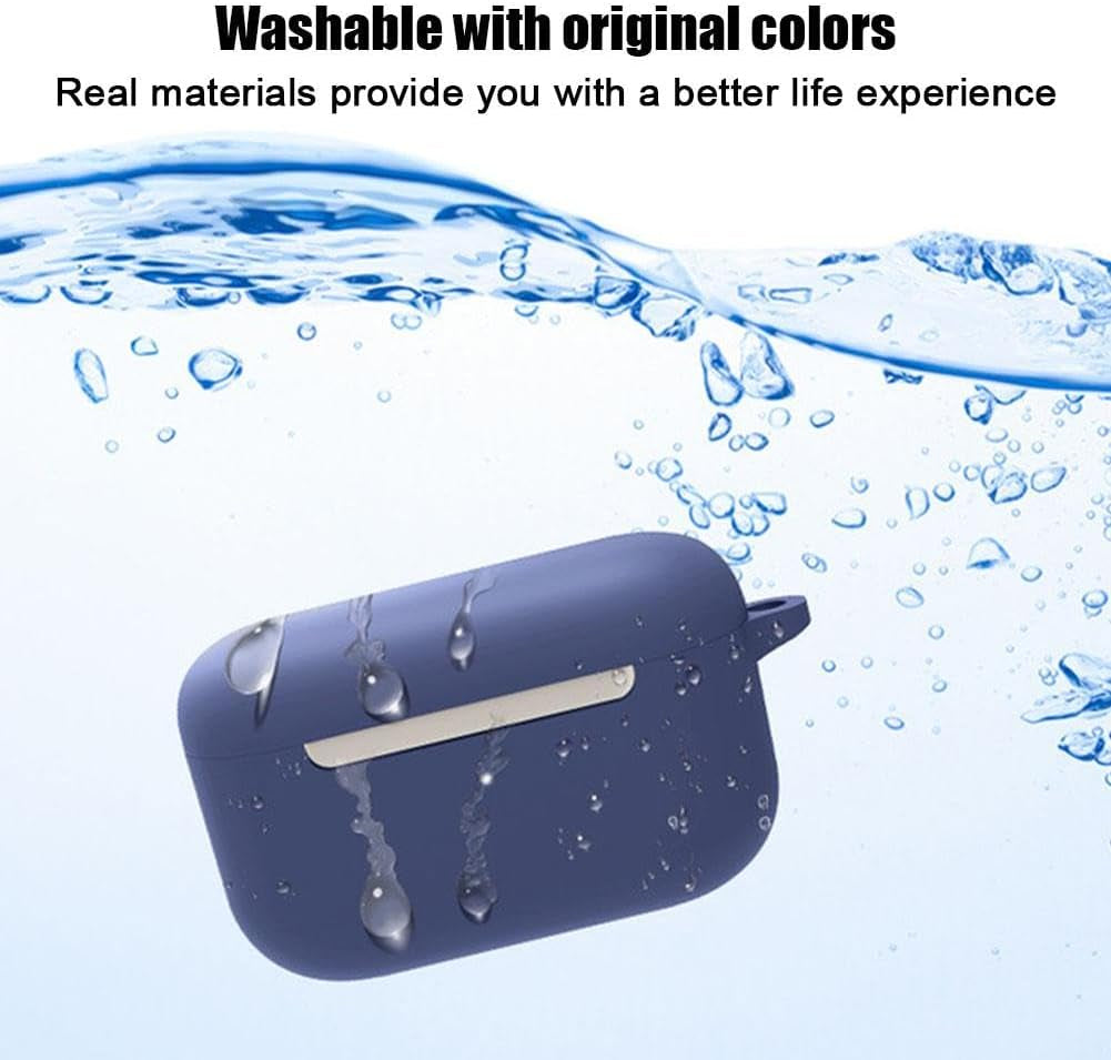 Protective Case for Echo Buds 2023, Soft Silicone Shockproof Protective Case Skin for Echo Buds 2, Wireless Earphone Charging Box Cover  GEKUPEM   