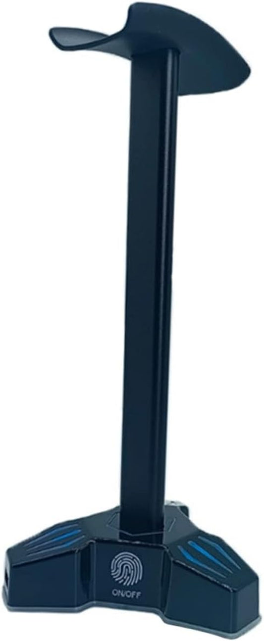 KONTONTY Headset RGB Headphone Stand Desk Headphone Hanger Headphones Holder for Desk Headphones Stand Gamer Desk Accessories Headphone Display Holder Gaming Station Gaming Stand Game Stand  KONTONTY   