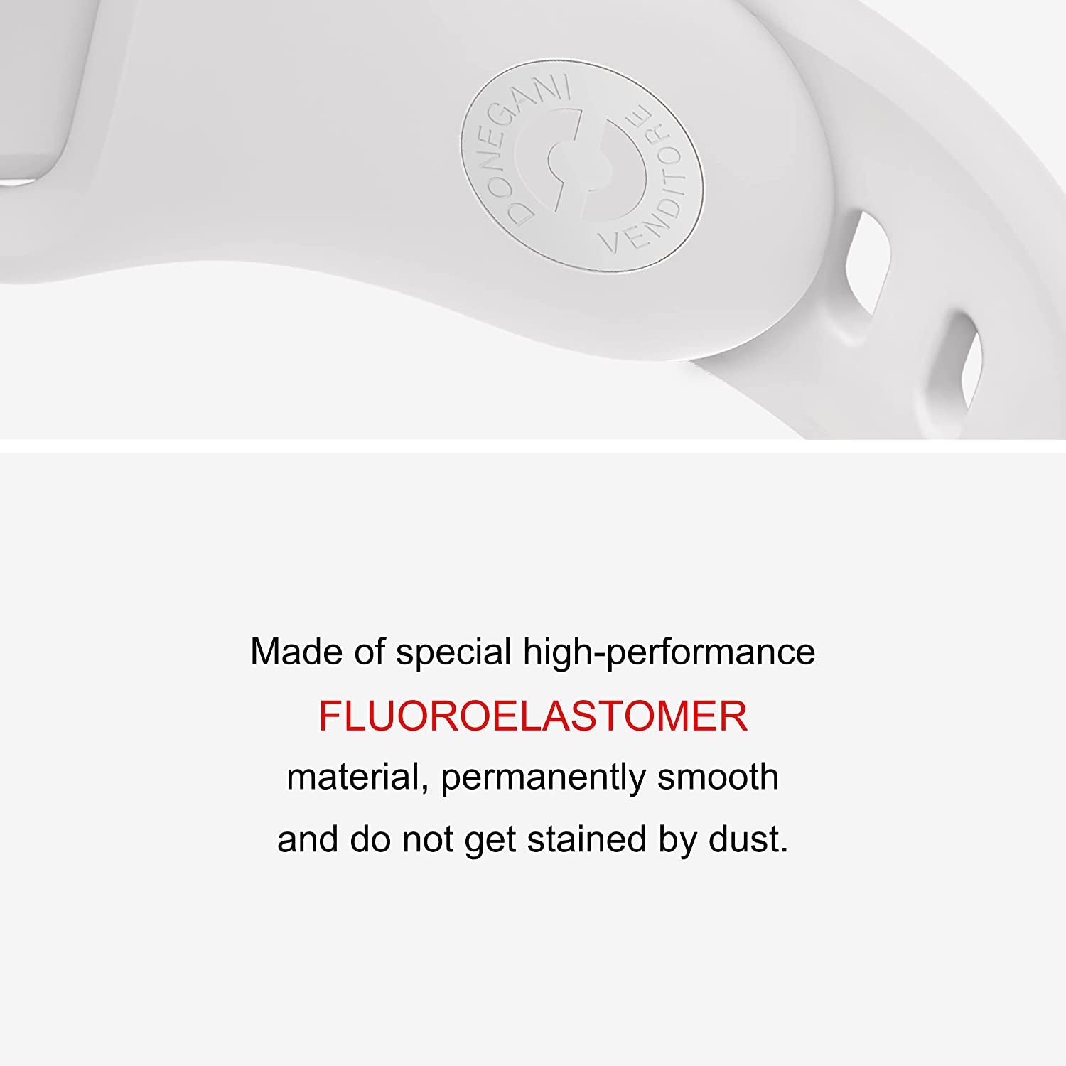 DONEGANI Sport Bands Compatible with Apple Watch Band Series Ultra 8 7 6 5 4 3 2 1 Se｜49Mm 45Mm 44Mm 42Mm Men Women in Color Orange｜Silicone FKM Bracelet Strap  DONEGANI   