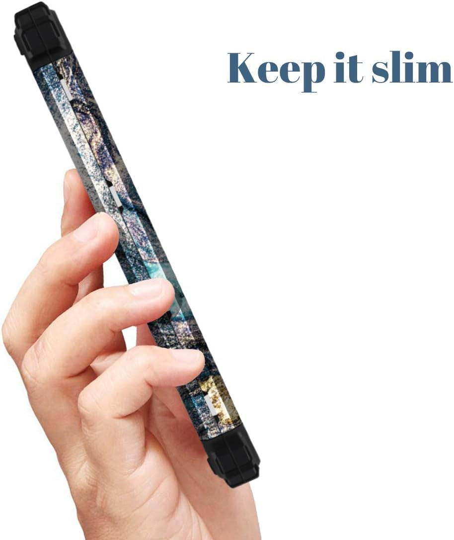 Casewind Google Pixel 4A 4G Case, Google 4A 4G Case, Google Pixel 4A 4G Case Marble 3 in 1 Hybrid Shockproof Impact TPU Rugged Bumper Protective Cover for Google Pixel 4A 4G Case Navy Blue  Casewind   