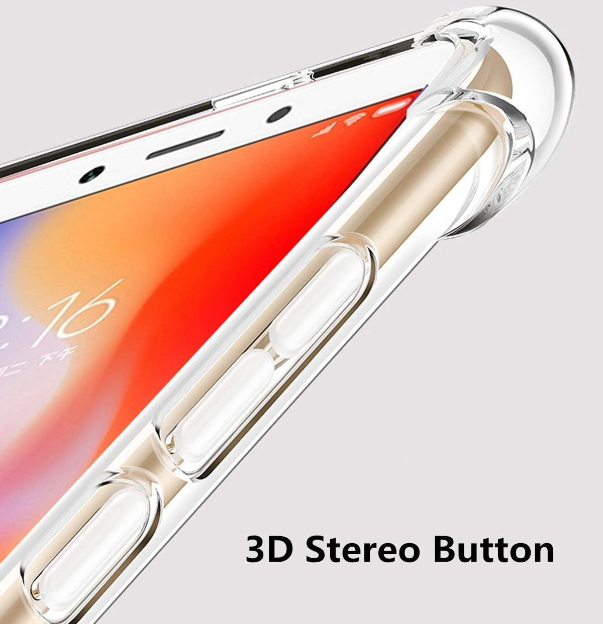 Icovercase Compatible with Xiaomi Pocophone F1 Case, Crystal Clear Soft TPU Shock Absorption Bumper Slim Thin Cover Case -Clear  iCoverCase   