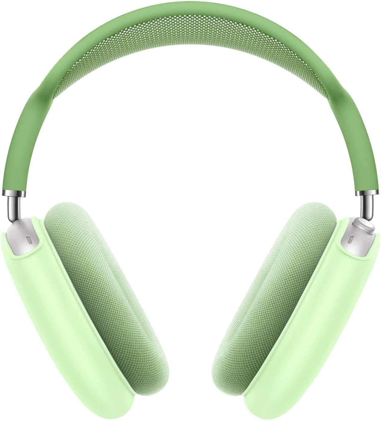 Ankasi Silicone Case Cover Compatible with Airpods Max,Soft Silicone Skin Cover Anti-Scratch Shock Resistant Shock-Absorbing Protective Case Kit for Apple Airpods Max 2020 (Red)  ANKASI Light Green  