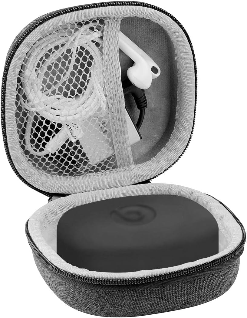Geekria Shield Earbuds Case Compatible with Beats Powerbeats Pro True Wireless Earbuds, Replacement Protective Hard Shell Travel Carrying Bag with Cable Storage (Grey)  GEEKRIA   