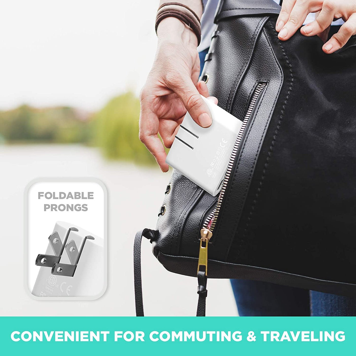 Ihome Slim USB Wall Charger: AC Pro Multiport USB Charger, USB Plug Adapter & Phone Charging Block, 4 USB Plugs for Wall Outlet, Flat 4 Port USB Charger & USB Wall Adapter  iHome by Lifeworks Technology   