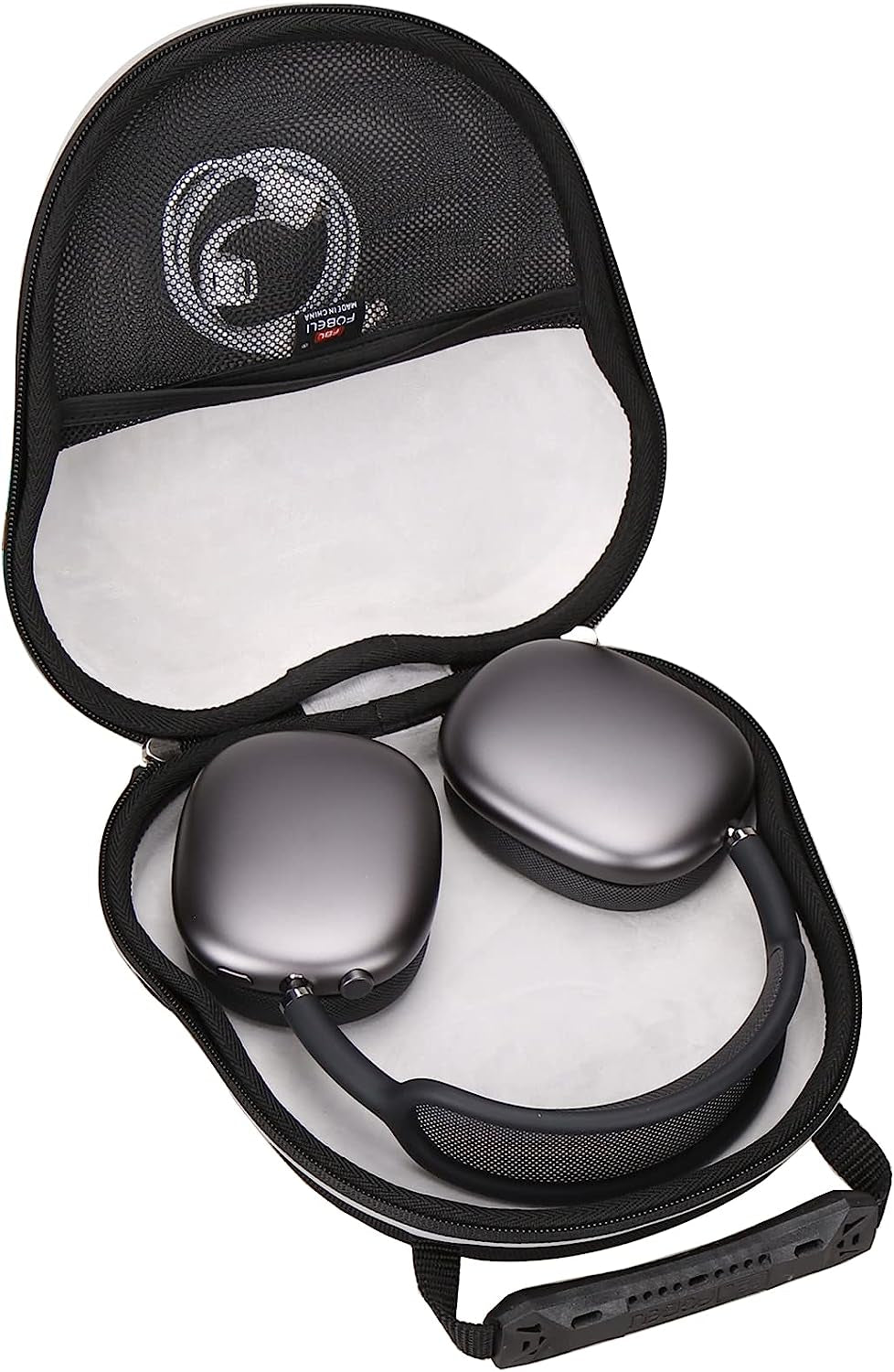 FBLFOBELI EVA Carrying Case Compatible with Apple Airpods Max / Logitech H390 Wired Headset , Protective Hard Shell Travel Headphone Storage Bag (Case Only)  FBLFOBELI   