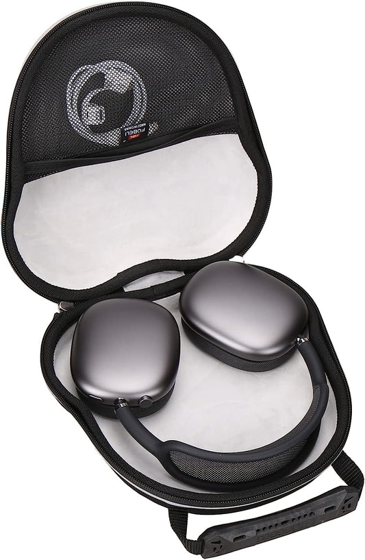 FBLFOBELI EVA Carrying Case Compatible with Apple Airpods Max / Logitech H390 Wired Headset , Protective Hard Shell Travel Headphone Storage Bag (Case Only)  FBLFOBELI   