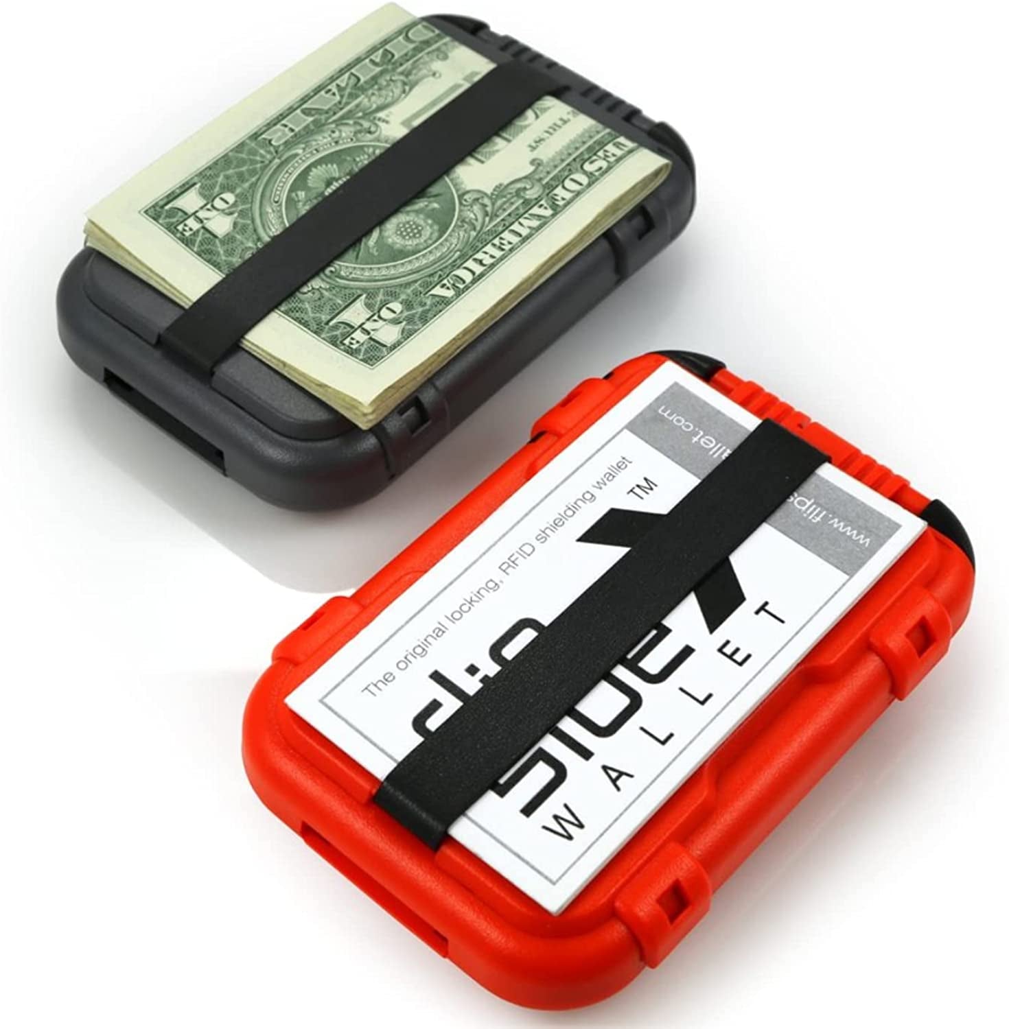 Flipside Wallets Flipside 4 RFID Blocking Wallet for Men with Removable Money Clip - Slim, Secure and Crush Resistant  Flipside   