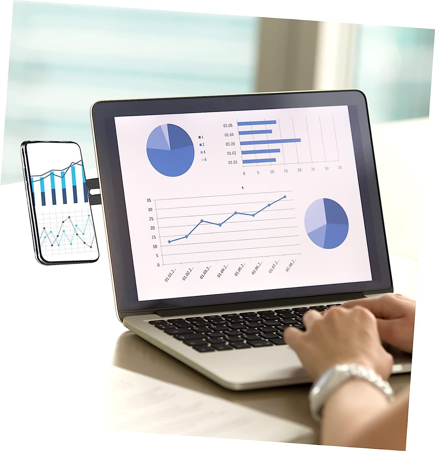 Hemobllo Car Phone Holder 2Pcs Bracket Magnetic Car Mount Table Magnetic Phone Stand Magnetic Laptop Stand Desk Computer Rack Silica Gel Car Phone Mount  Hemobllo   