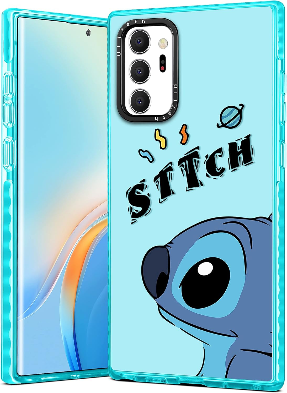 Ulirath for Samsung Galaxy Note 20 Ultra 6.9" Case Cartoon Dont Touch My Phone Designer Pattern Cover Cool Funny for Girly Girls Kids Boys Bumper Soft Protective Phone Cases for Galaxy Note 20 Ultra  Ulirath For Samsung Galaxy Note 20 Ultra-White Stih  
