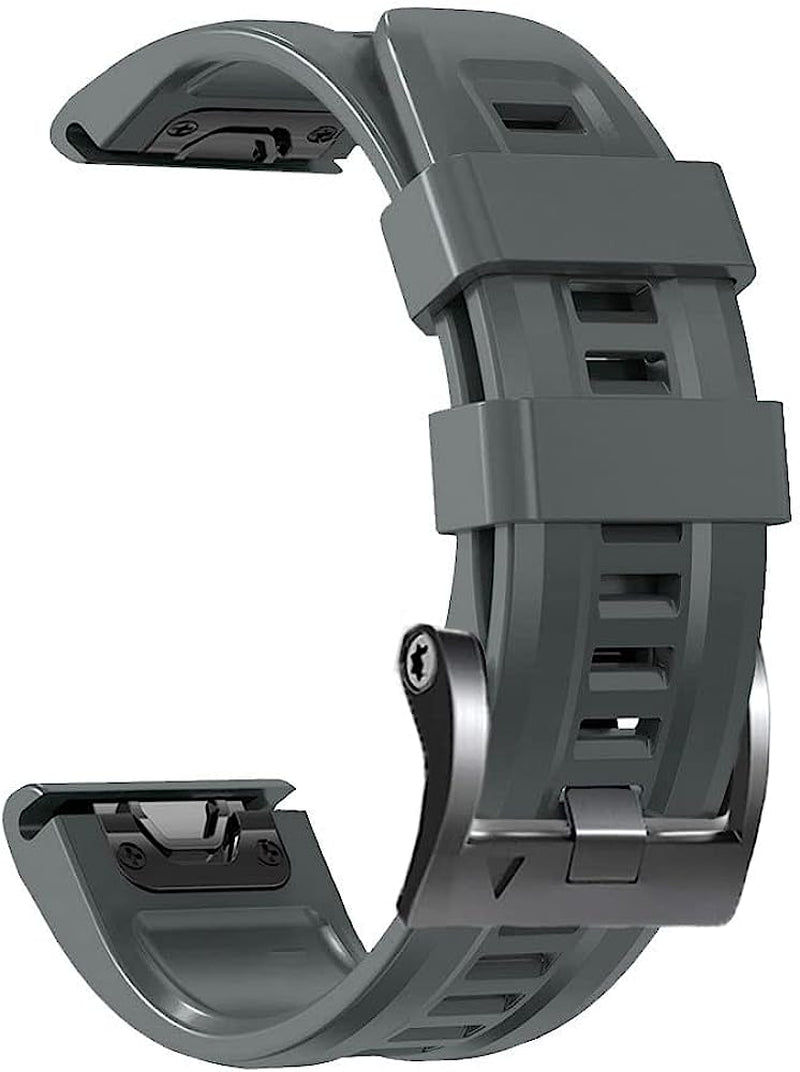 BEFIA 22 26Mm Quick Release Silicone Straps Band for Garmin Fenix 7 7X 6 6X Pro 5 5X plus 3 3HR Official Screw Buckle Smart Wristbands  BEFIA E 22mm Fenix 6 6Pro 