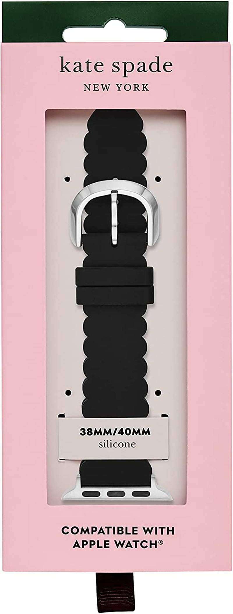 Kate Spade New York Interchangeable Silicone Band Compatible with Your 38/40Mm Apple Watch- Straps for Apple Watch Series 8/7/6/5/4/3/2/1/SE  kate spade new york   