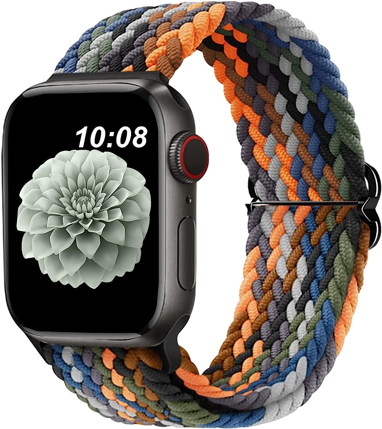 Braided Bands Compatible with Apple Watch Band 38Mm 40Mm 41Mm 42Mm 44Mm 45Mm 49Mm for Women Men,Stretchy Braided Solo Loop Apple Watch Band for Iwatch Series 8 7 6 5 4 3 2 1 Ultra SE  DOBSTFY Denim Blue 38mm40mm41mm 