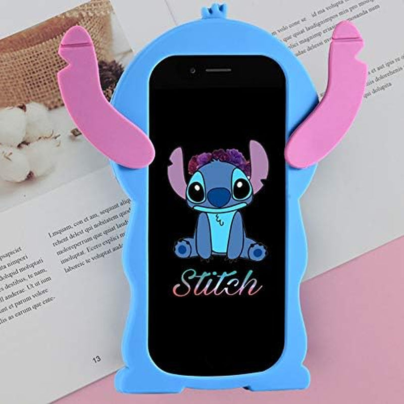 FINDWORLD Cases for Iphone 14 PRO Case, Lilo Stitch Cute 3D Cartoon Unique Cool Soft Silicone Animal Character Waterproof Protector Boys Kids Girls Gifts Cover Housing Skin for Iphone 14 Pro  FINDWORLD   