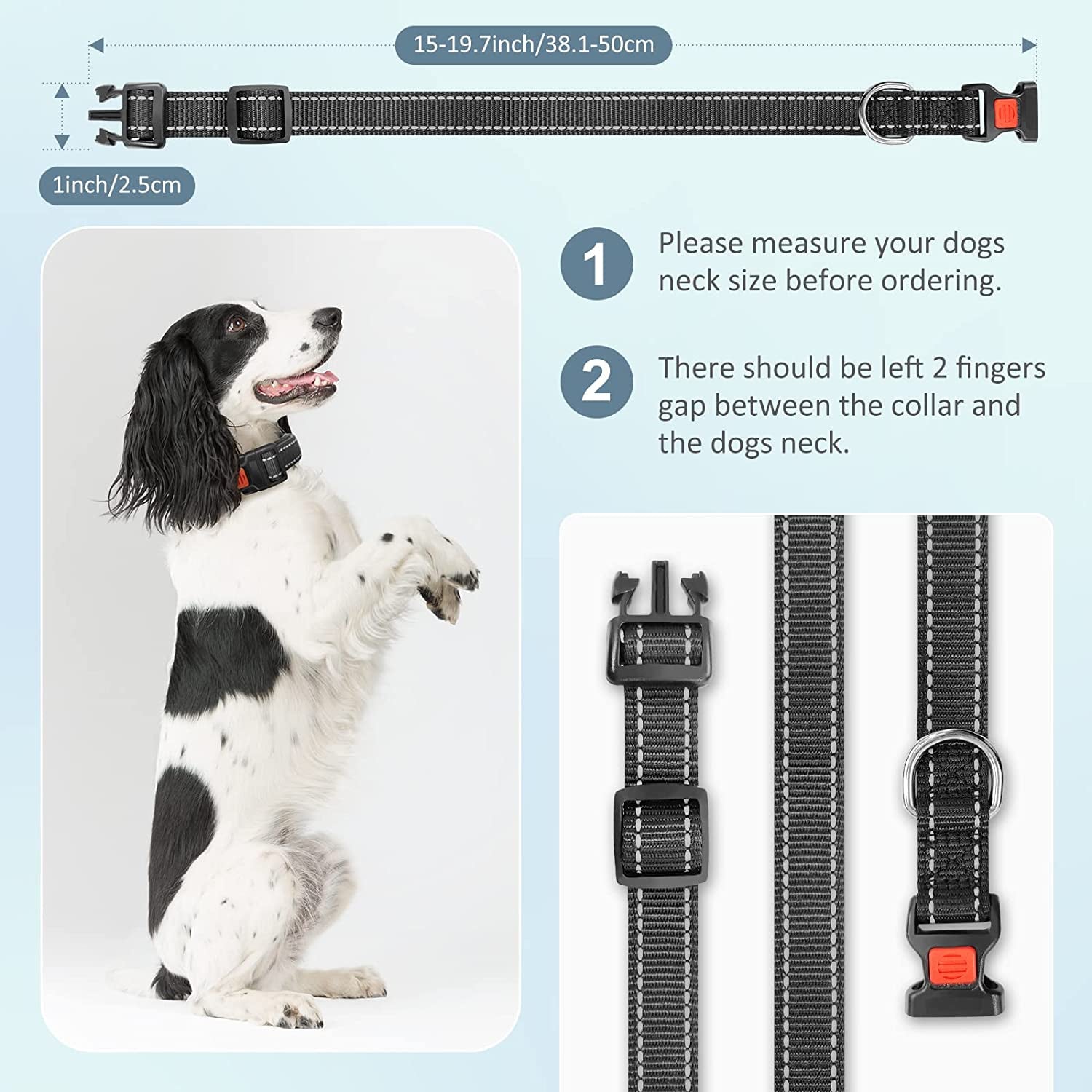 Modopet Airtag Dog Collar Holder Compatible with Apple Airtag GPS, with Adjustable Dog Collar for Small Medium Dogs, 2 Pack Airtag Protective Case  ModoPet   