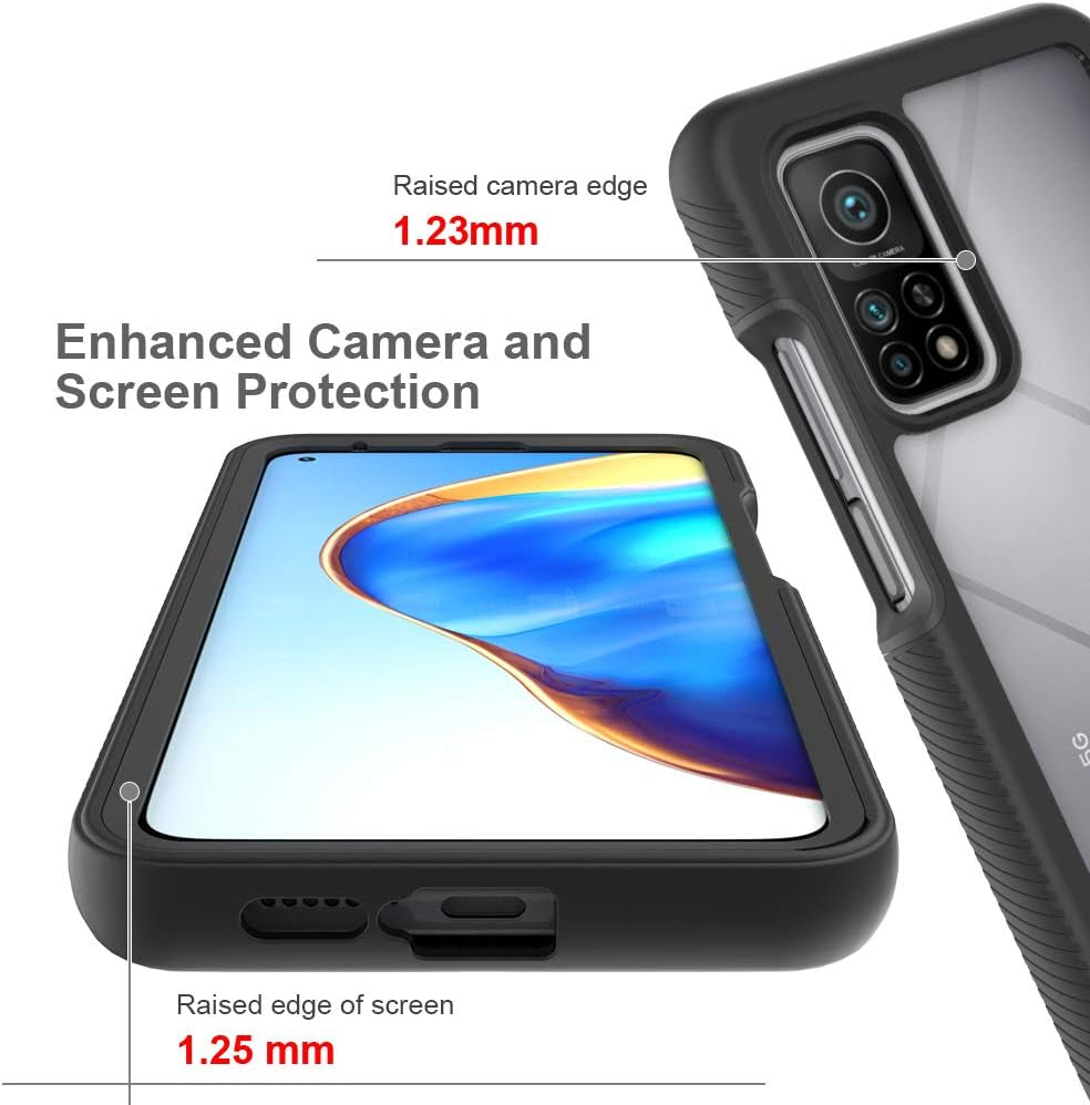 Case for Xiaomi Mi 10T 5G Case Cover ,Anti-Fall and Shock-Absorbing Protective Cover Case for Xiaomi Mi 10T Pro 5G M2007J3SI M2007J3SG / Mi 10T 5G M2007J3SY / Redmi K30S 5G M2007J3SC Case Purple  QiongNi   