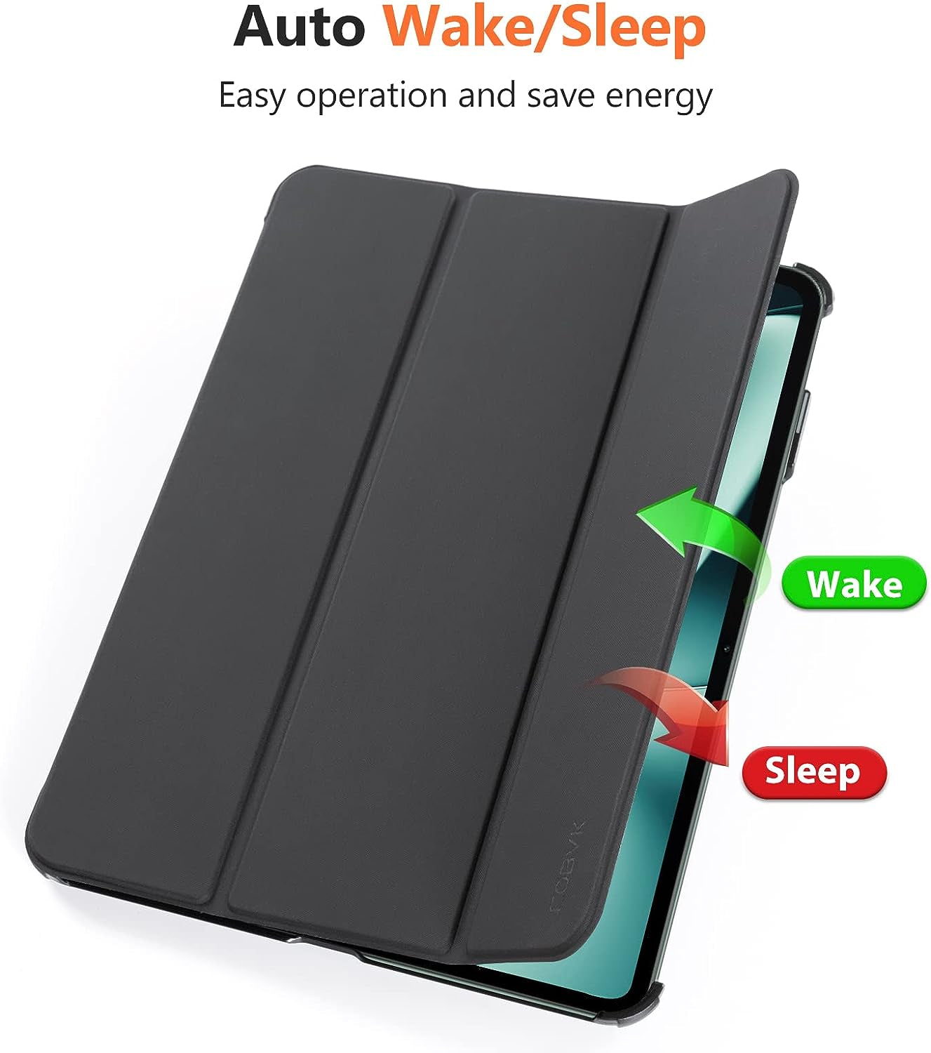 Cobak Case for Oneplus Pad, Slim Stand Hard Back Shell Protective Smart Cover Case for Oneplus Pad 11.6" 2023 Release, Black  CoBak   