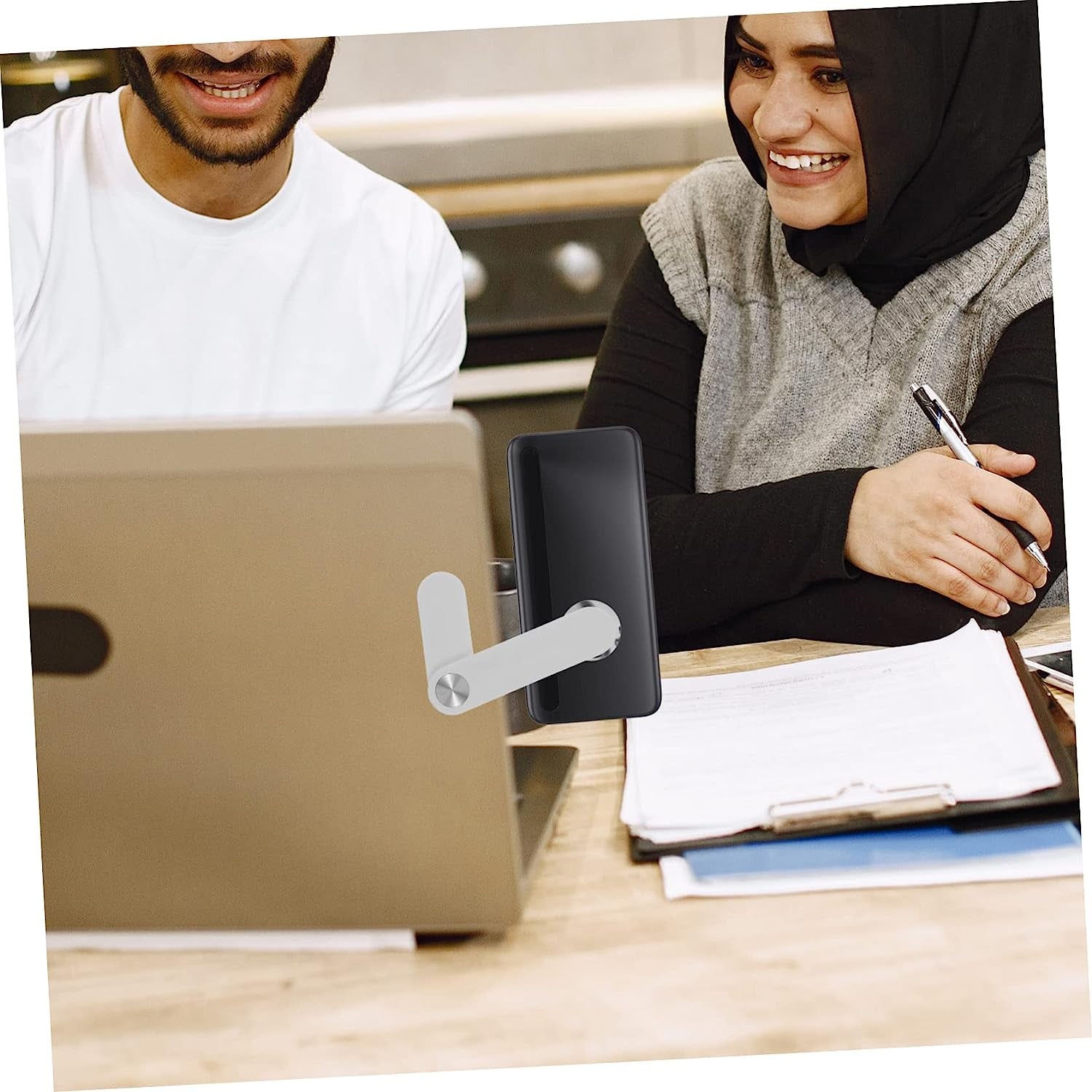 Baluue 3Pcs Screen Phone Holder Lapotop Kickstand for Phone Notebook Stand Laptop Mount Phone Mount for Monitor Magnetic Laptop Phone Mount Magnetic Phone Holder for Laptop Small Stand  Baluue   