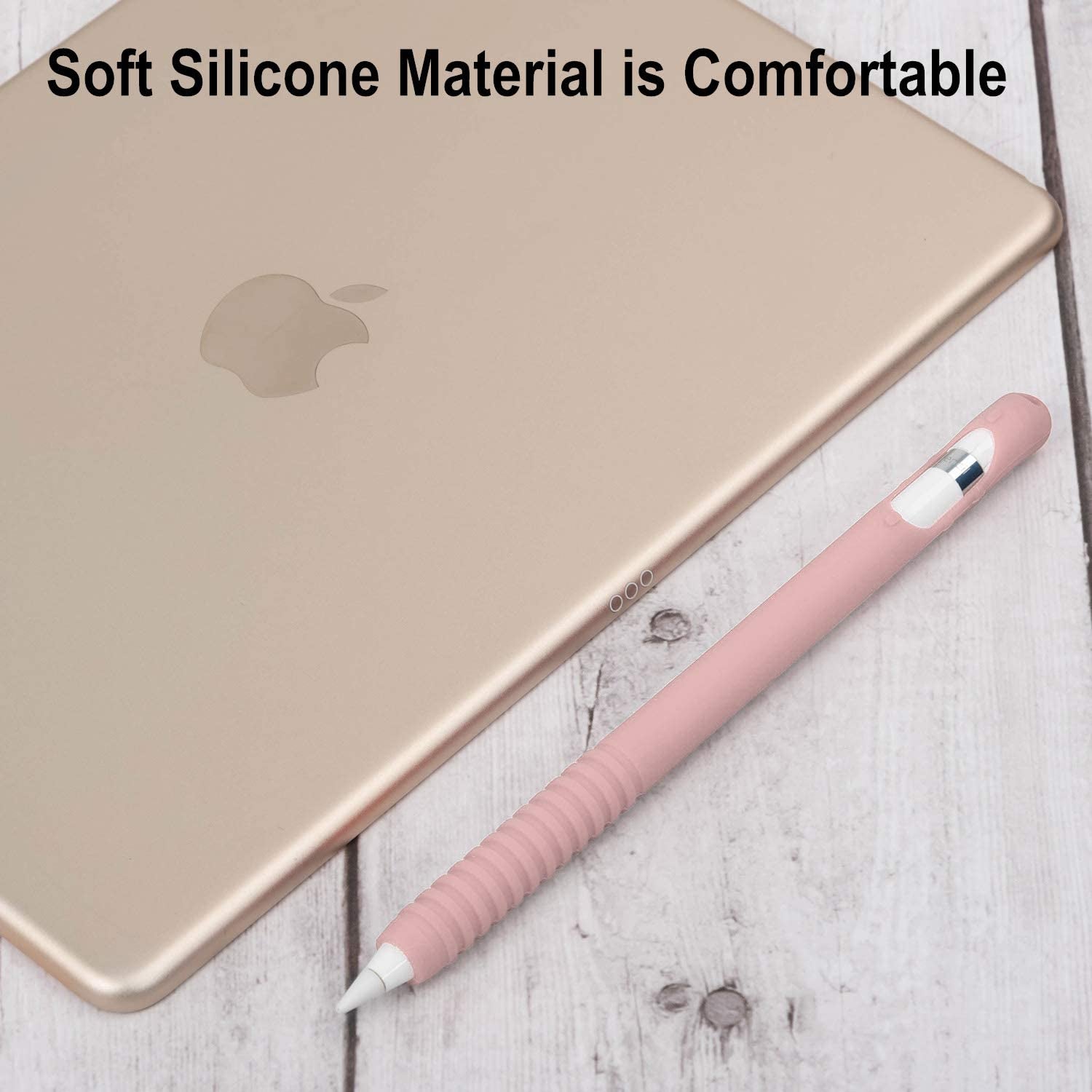 Case for Apple Pencil Grip 1St Generation Apple Pencil Cover Holder for Apple Pencil Sleeve Apple Pen Accessories with Protective Nib Cover Compatible with Apple Pencil 1St Generation Pink  TICARVE   