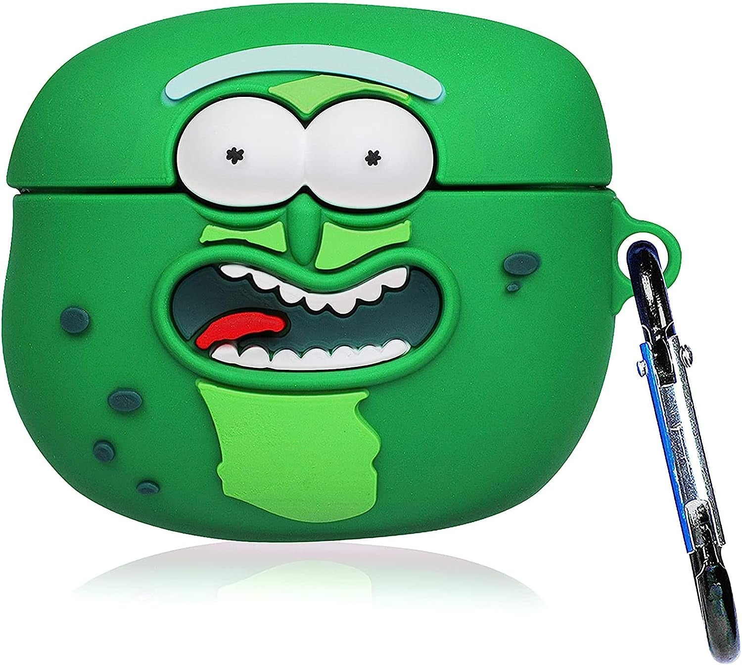 Cute Case Compatible with Apple Airpods Pro Cartoon Anime Cool Kawaii Food Cover Silicone Shell Anti-Fall Cases for New Apple Airpods 2019 for Men Women (Airpods Pro, Hunny)  FirstCorn Fun Pickle AirPods Pro 