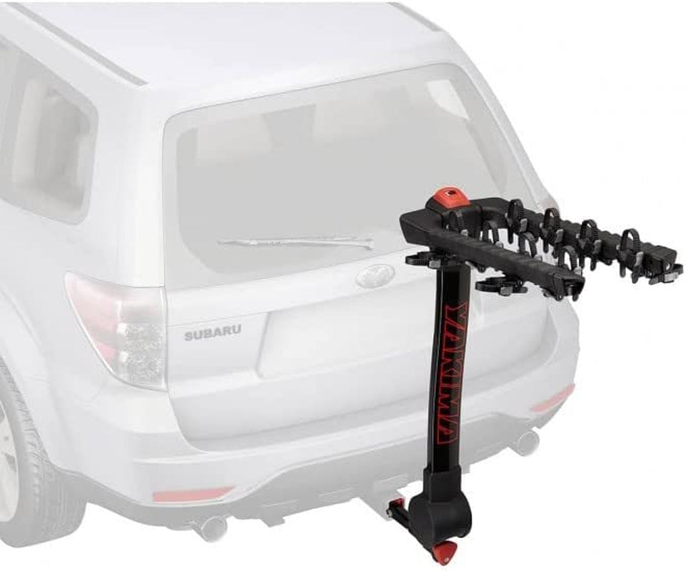 YAKIMA, Fulltilt Tilting Hitch Mount Hanging Bike Rack, 4 Bike Capacity, anti Sway, Lockable, Compatible with Both 1-1/4" and 2" Hitch Receivers  YAKIMA   