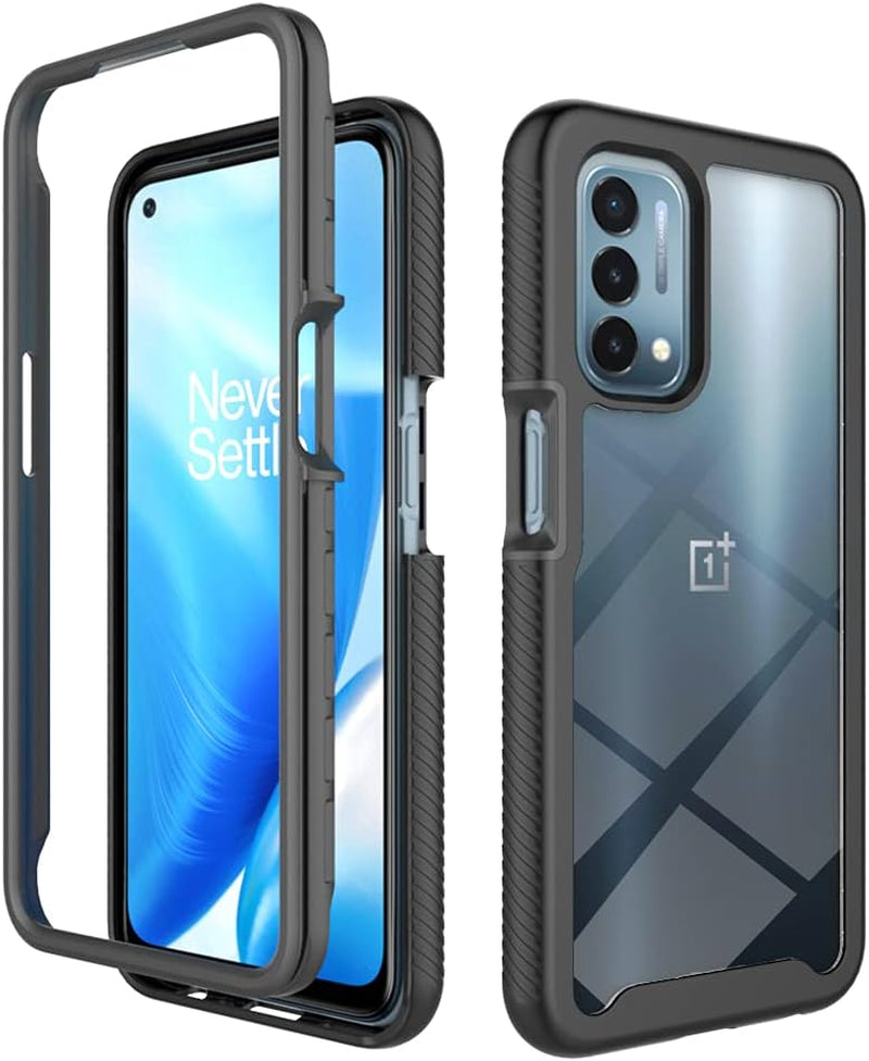 Qiongni Case for Oneplus Nord N200 5G Case Cover,Case for 1+ Nord N200 5G Case Cover,Anti-Fall and Shock-Absorbing Protective Cover Case for Oneplus Nord N200 5G DE2117 Case Black  QiongNi   