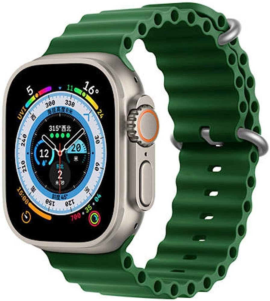 Premium Active Performance Watch Band Series Ultra SE 8 7 6 5 4 3 2 1 40Mm 38Mm 44Mm 42Mm 45Mm 41Mm 49Mm, Women and Men Sport (Fits Apple Watch) Bands Replacement for Iwatch Bands  The Celly Plug CLOVER GREEN 38/40/41 mm 