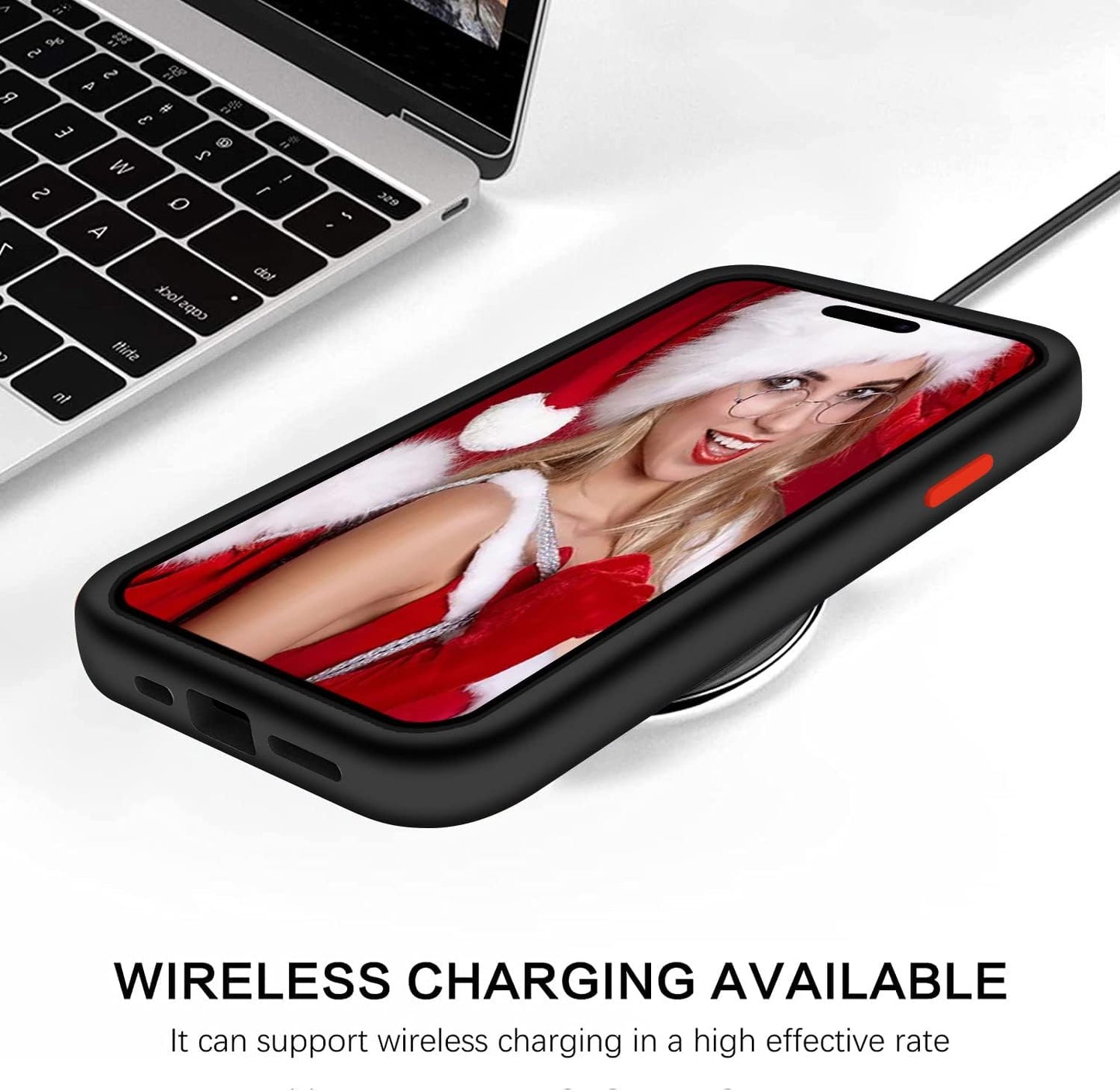 SINQERISHT Christmas Case Compatible with Samsung Galaxy S21 plus Phone Cases Hybrid Hard PC Soft TPU Bumper Full Body Shockproof Protective Cute Xmas Cover(Santa Claus)  SINQERISHT   