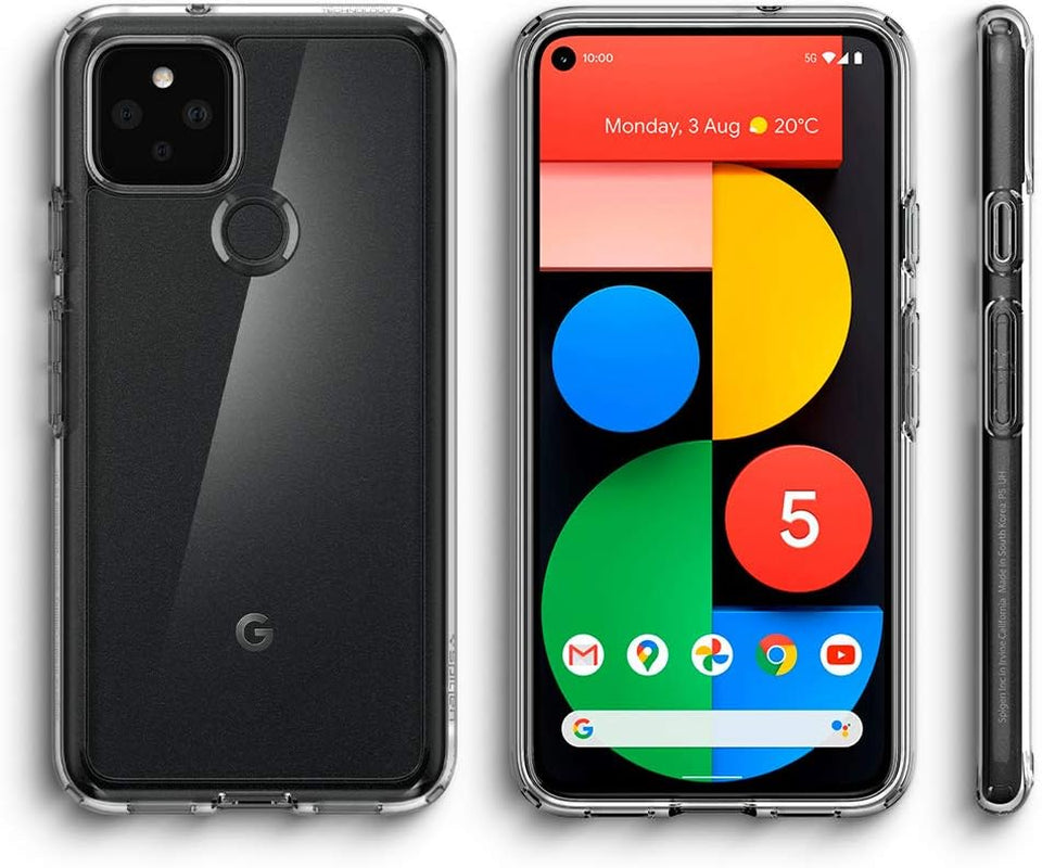 Spigen Ultra Hybrid Designed for Pixel 5 Case (2020) - Crystal Clear  Spigen   