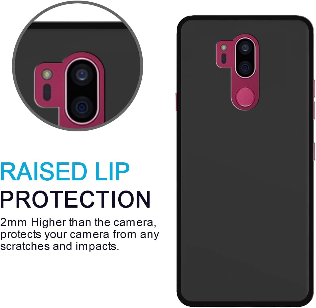 Picturetify Design Your Own Cover for LG G7 Thinq,Personalized Photo Case Custom Phone Case Slim Soft Shockproof Anti-Scratch Protective Phone Case Customized Gift Birthday Xmas Black  Picturetify   