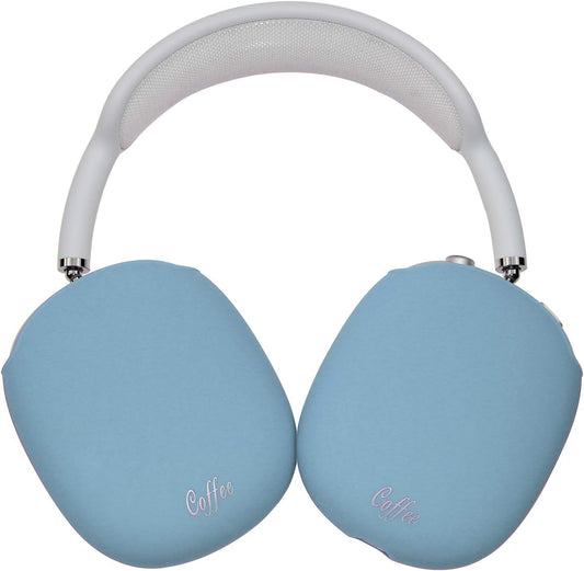 Coffee Compatible with Apple Airpods Max Case Cover Protective Silicone Case for Airpods Max Headphones (Nightglow Blue)  Coffea   