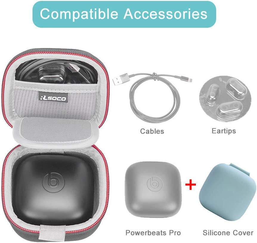RLSOCO Hard Case for Powerbeats Pro Wireless Earbuds (Case Only)  RLSOCO   