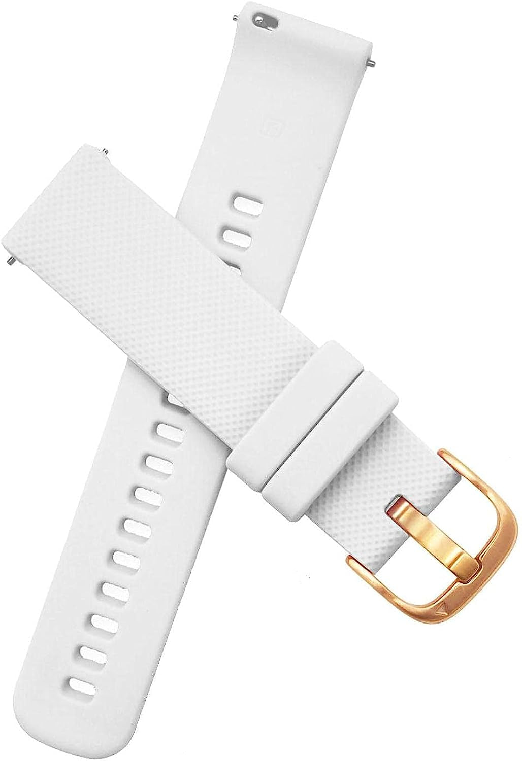 Abanen Silicone Watch Bands for Garmin Vivoactive 4S / Venu 2S / Vivomove 3S, Soft Sport 18Mm Quick Release Waterproof Replacement Wristband Strap for Garmin Forerunner 255S/255S Music  Abanen   