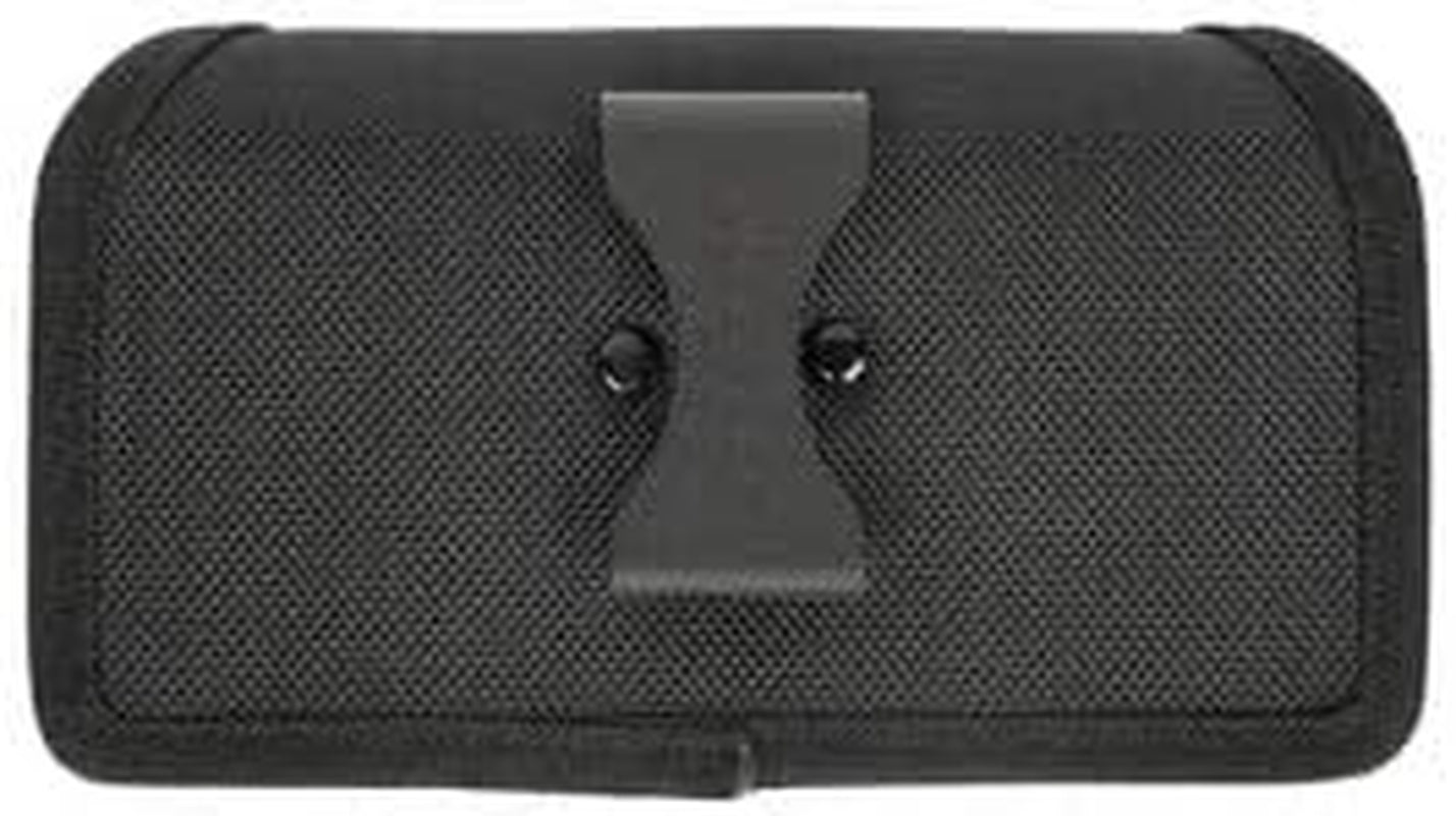 Nylon Hardshell Phone Pouch for LG V40 Thinq, Xx-Large, Rugged and Heavy Duty Holster, Strong Belt Clip Holder, Fits with Slim-Fit Case on Cell Phone (Sideways)  Nite Ize   