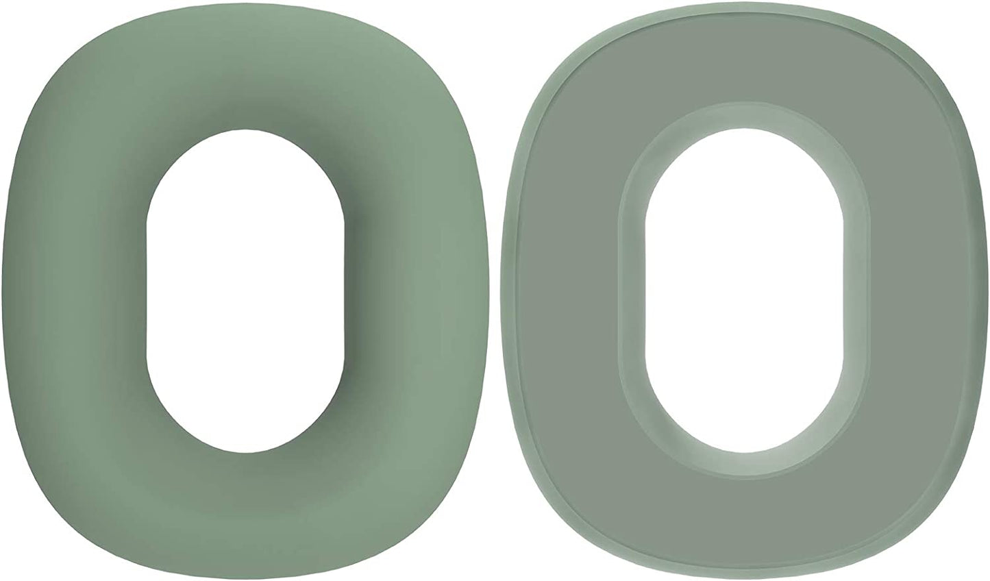 Geekria Silicone Earpad Covers Compatible with Airpod Max, Earpad Protector/Earphone Covers/Earpad Cushion/Ear Pad Covers/Headphone Covers, Easy Installation No Tool Needed (Green)  Geekria   