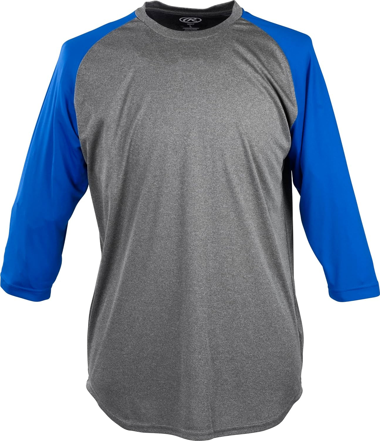 Rawlings 3/4 Sleeve Shirt | Youth Sizes | Multiple Colors  Rawlings Graphite/Royal Large 